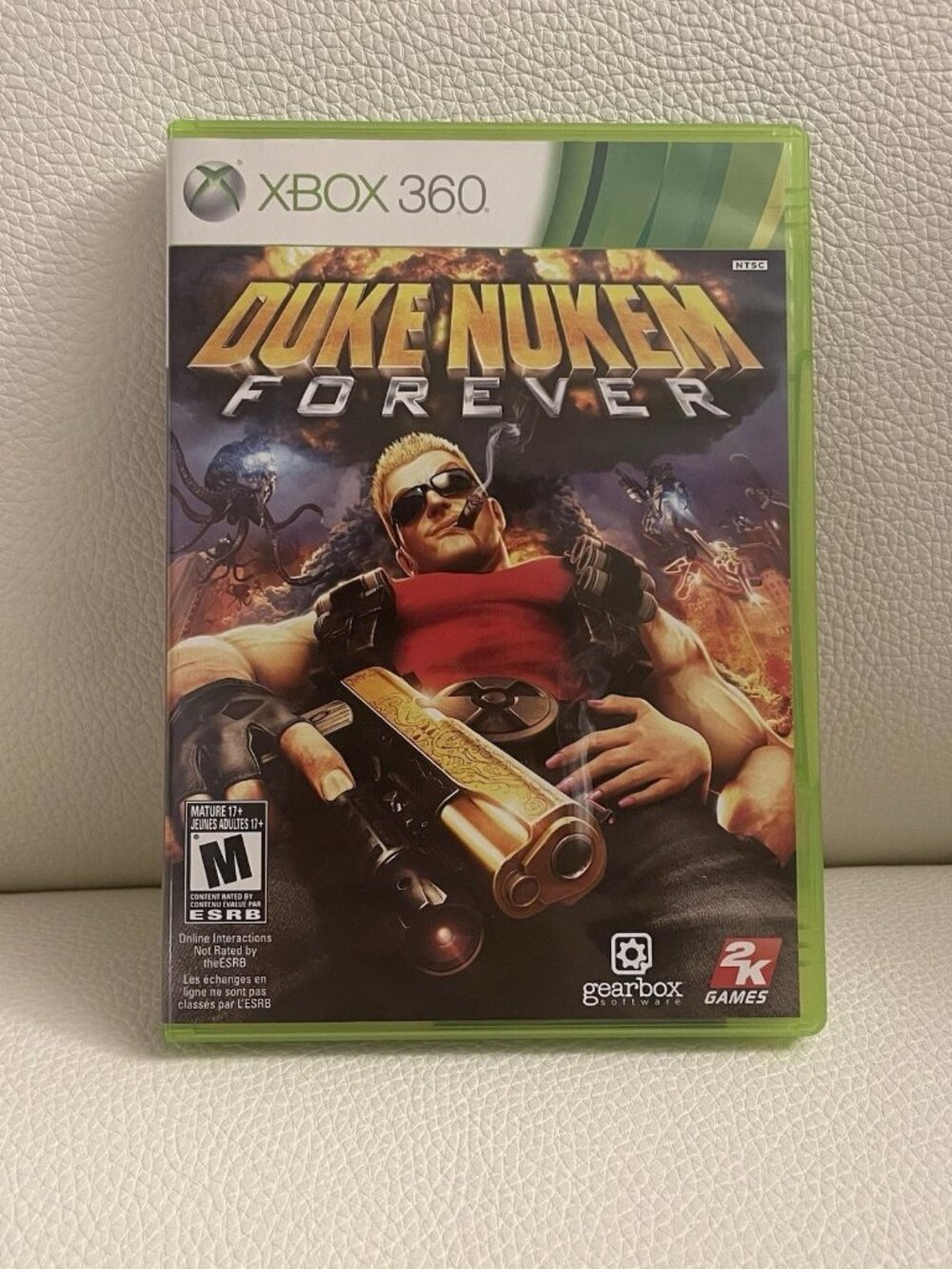 Duke Nukem Forever (Microsoft Xbox 360, 2011) Complete